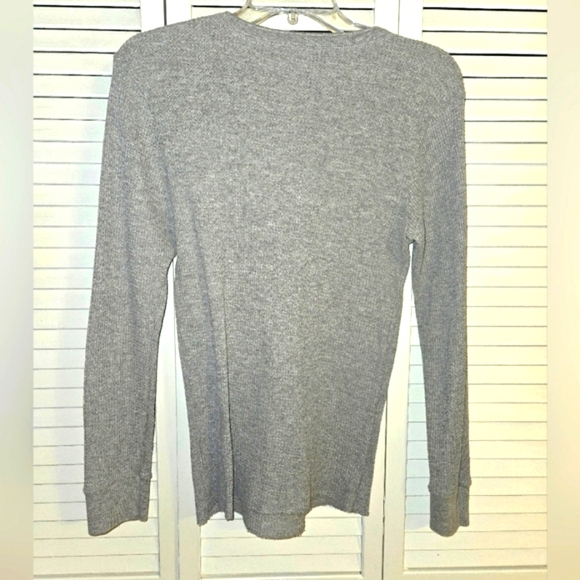 Fruit of the Loom Men's L Thermal Henley - Picture 7 of 9